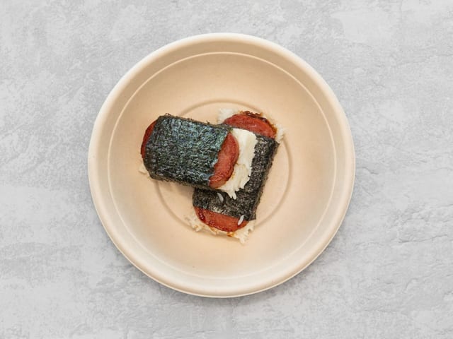 2 Spam Musubi.